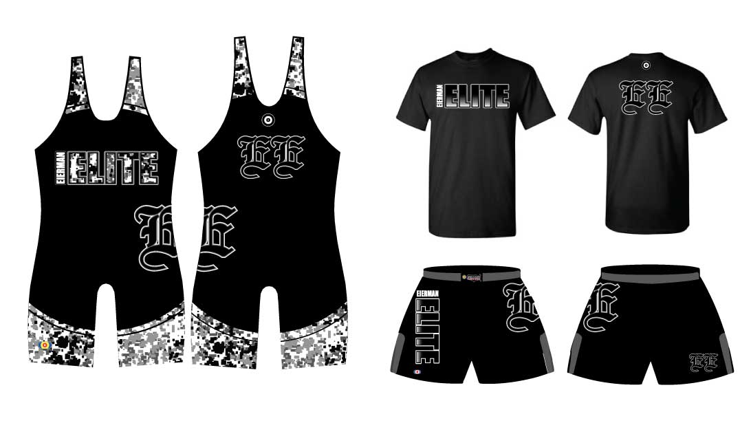 WC EE Team Combo Package, color: Black/Digital Camo - Click Image to Close